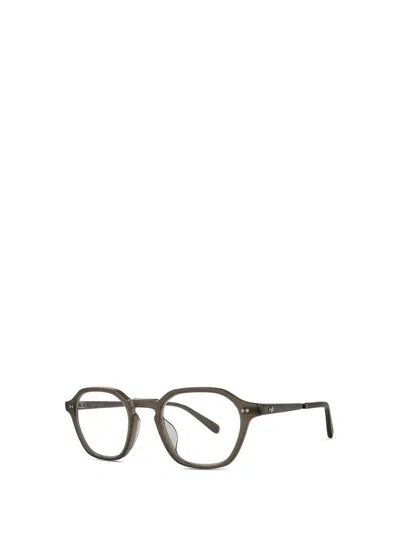 Shop Mr Leight Mr. Leight Eyeglasses In Truffle-platinum