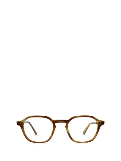 Shop Mr Leight Mr. Leight Eyeglasses In Beachwood-white Gold