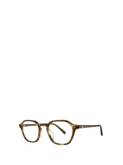 Shop Mr Leight Mr. Leight Eyeglasses In Beachwood-white Gold
