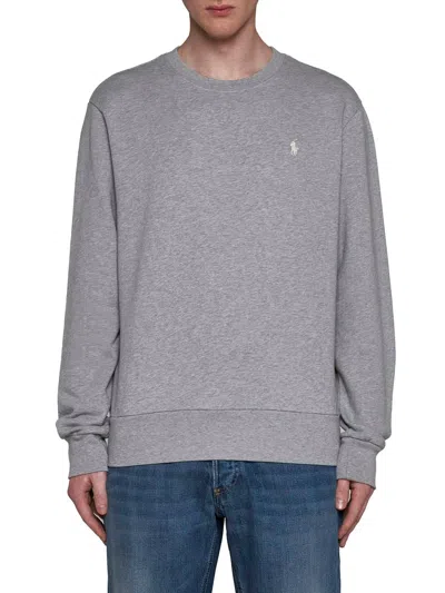 Shop Polo Ralph Lauren Sweaters In Spring Heather