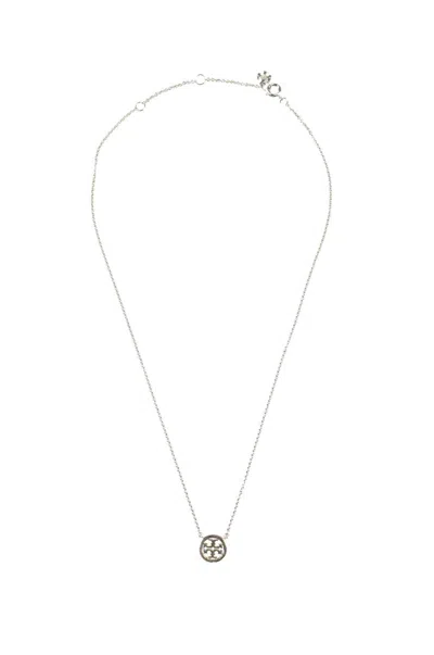 Shop Tory Burch Bijoux In Tory Silver / Crystal