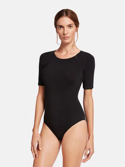 Shop Wolford Bahamas Body Clothing In Black