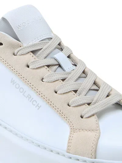 Shop Woolrich Chunky Court. Shoes In White