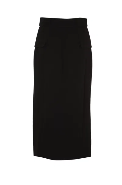 Shop Alberta Ferretti Skirts Black