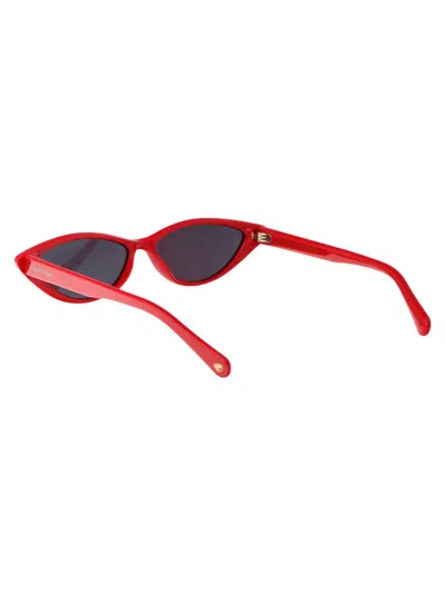 Shop Chiara Ferragni Sunglasses In C9air Red