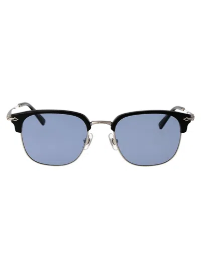 Shop Matsuda Sunglasses In Blk-bs Black