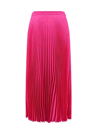 Shop Valentino Skirt In Pink