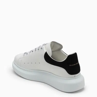 Shop Alexander Mcqueen White And Black Oversized Sneakers Women