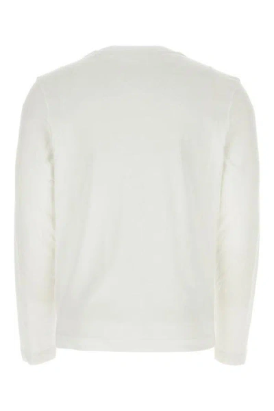 Shop Ami Alexandre Mattiussi Ami Man White Cotton T-shirt