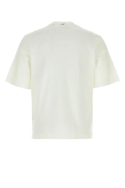 Shop Burberry Man T-shirt In White
