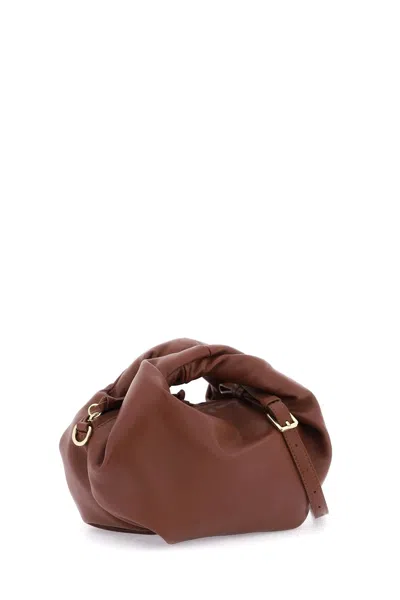 Shop Dries Van Noten Slouchy Leather Handbag With A Women In Brown