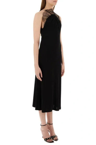 Shop Givenchy Woman Black Crepe Dress