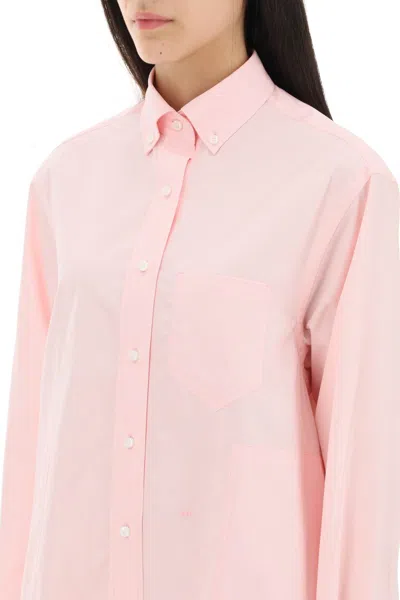 Shop Saks Potts 'william' Cotton Shirt Women In Pink