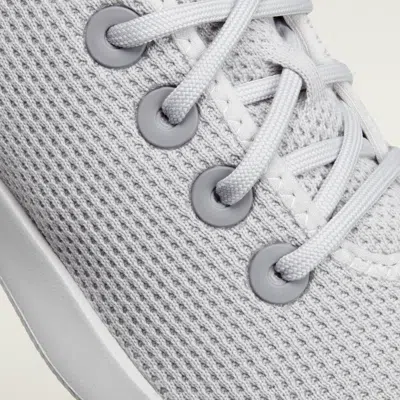 Allbirds Womens Light Grey Tree Runner Fsc-certified Eucalyptus Tree-fibre Low-top Trainers In Light Grey
