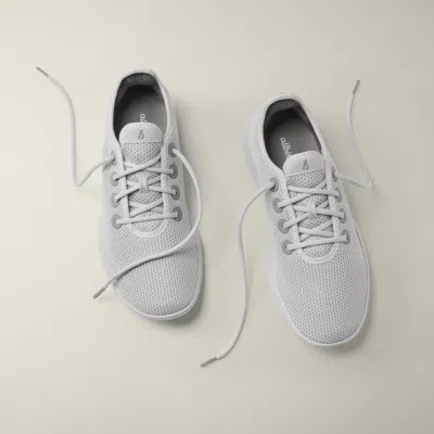 Allbirds Womens Light Grey Tree Runner Fsc-certified Eucalyptus Tree-fibre Low-top Trainers In Light Grey