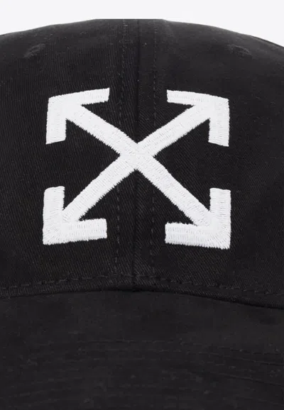 Shop Off-white Arrows Baseball Cap In Black