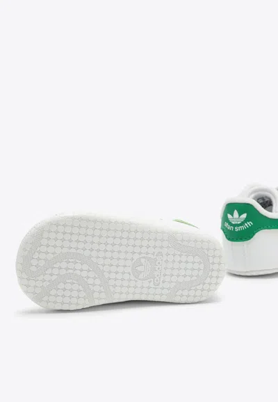 Shop Adidas Originals Babies Stan Smith Crib Leather Sneakers In White