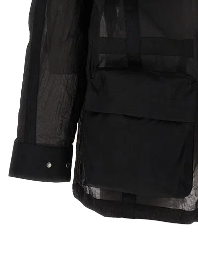 A-cold-wall* Filament M65 Casual Jackets, Parka Black In Black