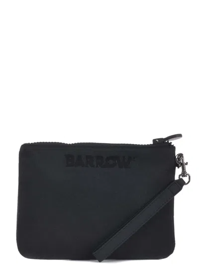Shop Barrow Clutch Bag In Nero/giallo Fluo