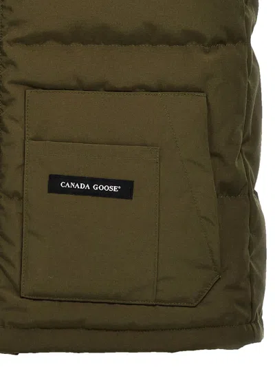 Shop Canada Goose 'freestyle' Vest In Green