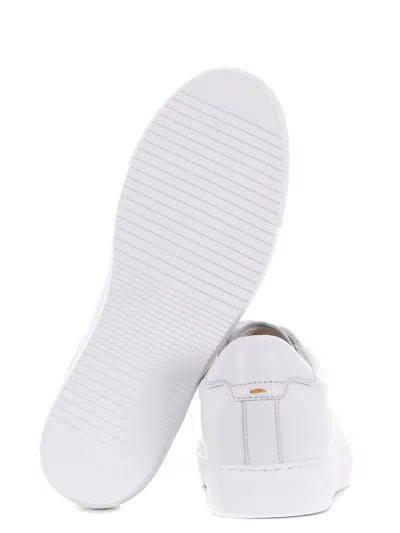 Shop Doucal's Men's Sneakers In White