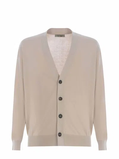 Filippo De Laurentiis Cardigan In Beige