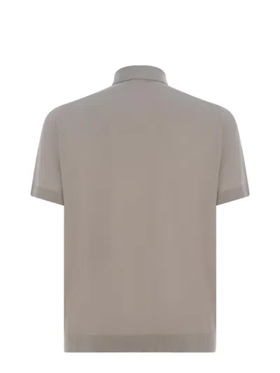 Shop Filippo De Laurentiis T-shirts And Polos Dove Grey