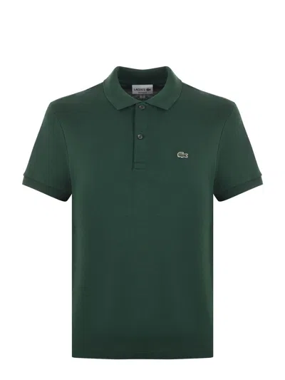 Shop Lacoste T-shirts And Polos In Verde Inglese