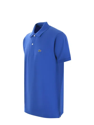 Shop Lacoste T-shirts And Polos In Blu Cobalto