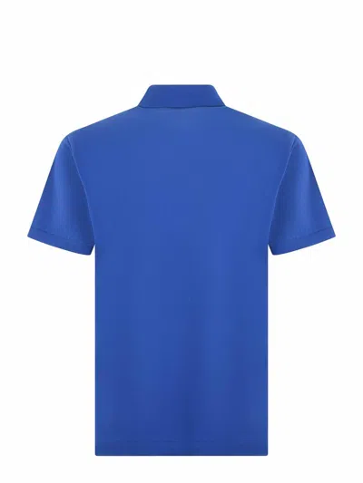 Shop Lacoste Polo Shirt In Blu Cobalto
