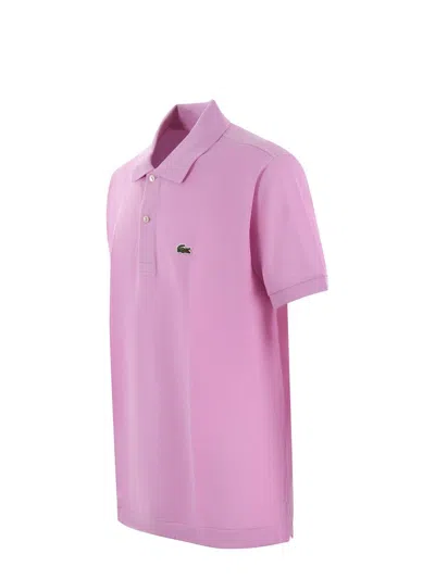 Shop Lacoste T-shirts And Polos Pink