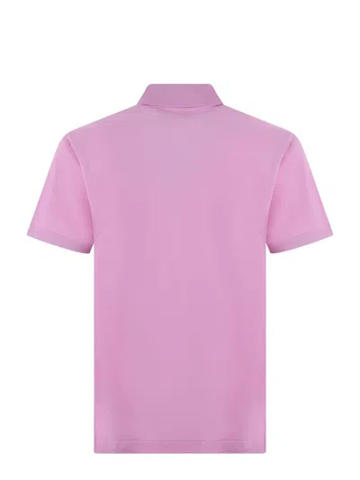 Shop Lacoste Polo Shirt In Pink