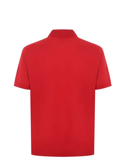 Shop Lacoste T-shirts And Polos Red