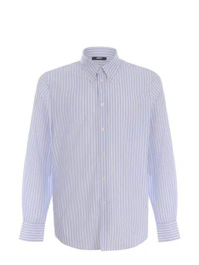 Msgm Camisa - Azul Claro In Blue