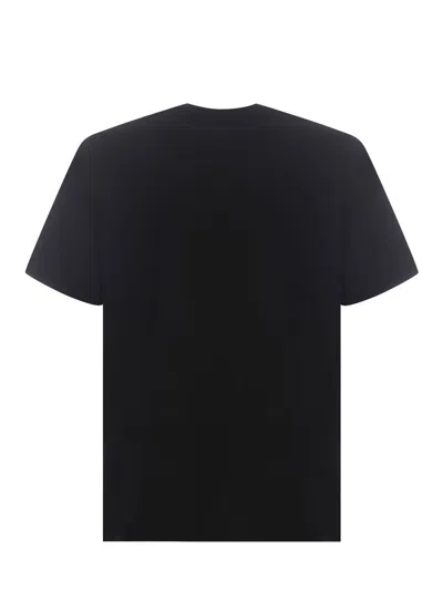 Shop Msgm T-shirt  "camo" In Black
