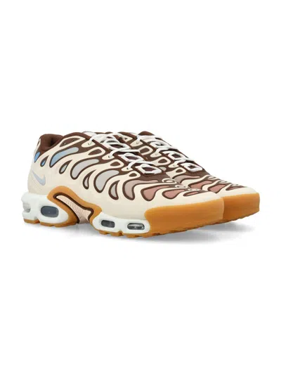 Nike Air Max Plus Drift Rubber-trimmed Mesh Sneakers In Phantom Lt Armory Blue