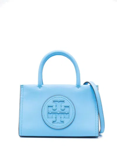 Shop Tory Burch Ella Bio Mini Bags In Blue