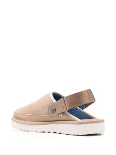Ugg Goldencoast Clogs Mules In Nude & Neutrals