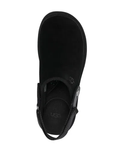 Shop Ugg Goldencoast Clog Shoes In Black
