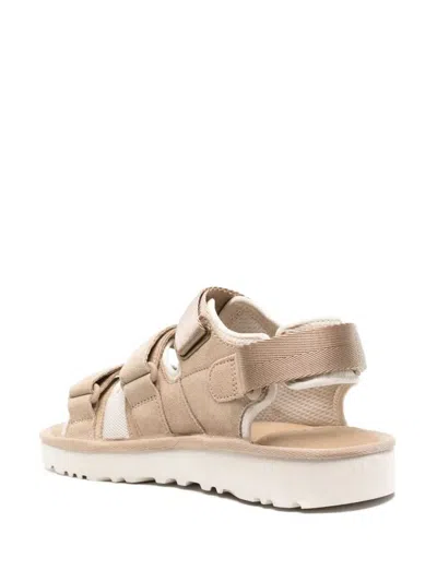 Shop Ugg Goldencoast Multistrap Shoes In Nude & Neutrals