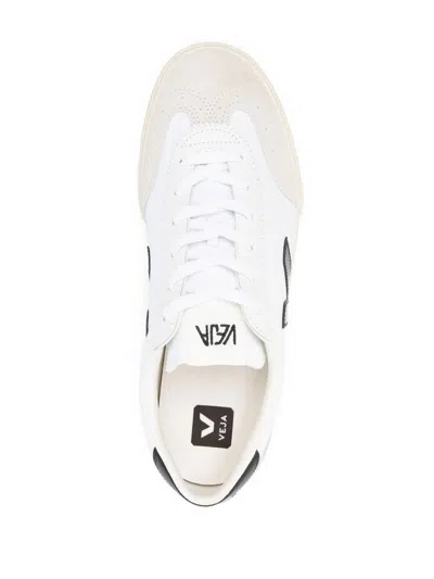 Shop Veja Volley Canvas Shoes In White