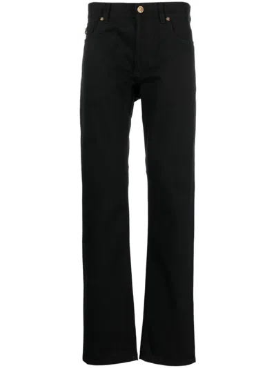 Shop Versace Pant Denim Clothing In Black