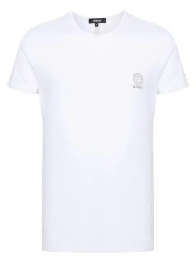 Shop Versace T-shirt/tank Top Clothing In White