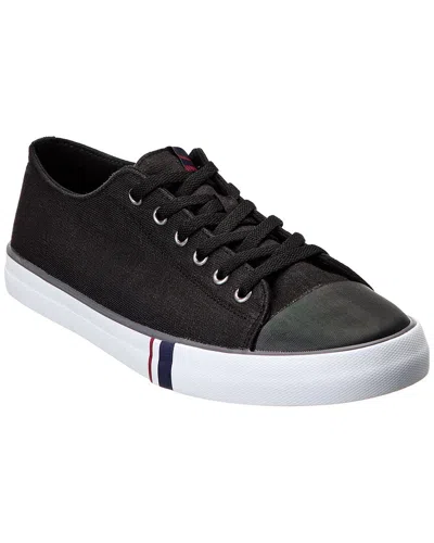 Shop Ben Sherman Hadley Canvas Sneaker In Black