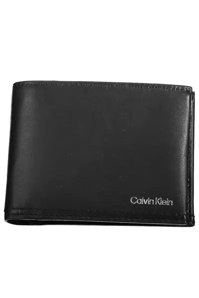 Shop Calvin Klein Leather Men's Wallet In Black