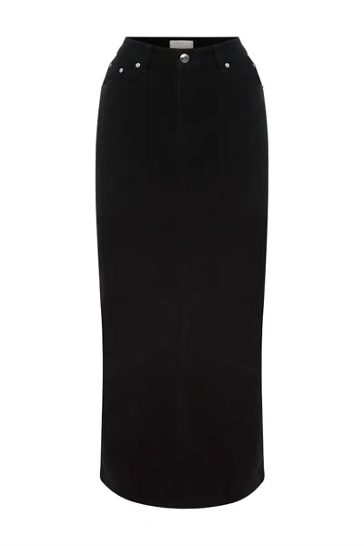 Shop Posse Harvey Skirt In Black