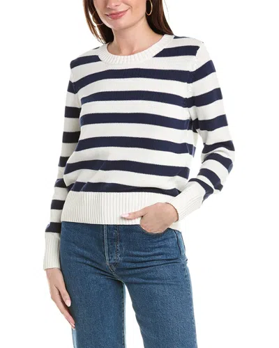 Shop Tyler Boe Stripe Sweater In Blue