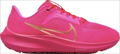 Shop Nike Women Pegasus 40 Shoes In 601 Fierce Pink/mtlc Red Bronze In Multi