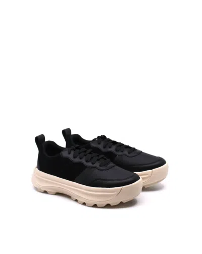 Shop Sorel Women's Ona 503 Everyday Low Sneaker In Black/chalk