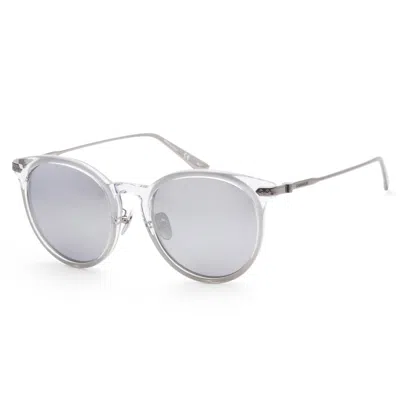Shop Calvin Klein Unisex 54 Mm White Sunglasses Ck18708sa-195 In Multi